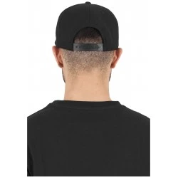 Шапка с козирка в черно Cork Snapback 