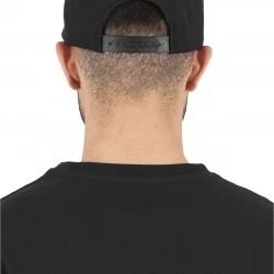Шапка с козирка в черно Cork Snapback 
