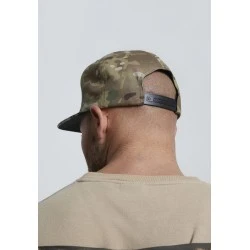 Шапка с козирка в бежов камуфлаж Merchcode Classic Snapback