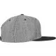 Шапка с козирка в сиво Solid Snapback, Шапки с козирка - Hoodstyle.bg