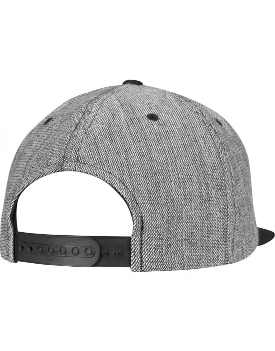 Шапка с козирка в сиво Solid Snapback, Шапки с козирка - Hoodstyle.bg