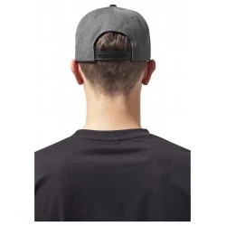 Шапка с козирка в сиво Classic Snapback 2-Tone 