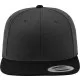 Шапка с козирка в сиво Classic Snapback 2-Tone, Шапки с козирка - Hoodstyle.bg