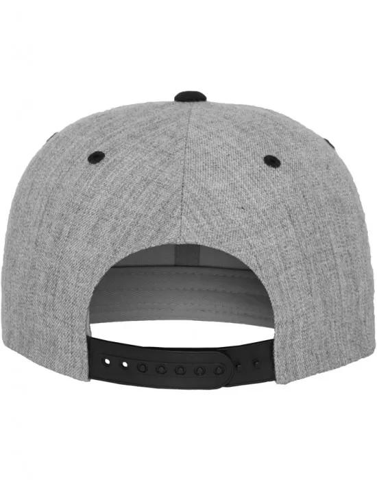 Сива шапка с козирка в черно Mister Tee Classic Snapback 2-Tone, Шапки с козирка - Hoodstyle.bg