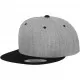 Сива шапка с козирка в черно Mister Tee Classic Snapback 2-Tone, Шапки с козирка - Hoodstyle.bg