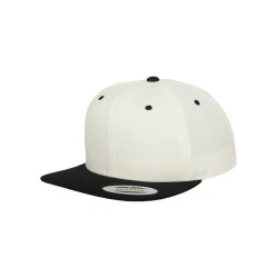 Шапка с козирка в бяло  Mister Tee Classic Snapback 2-Tone 