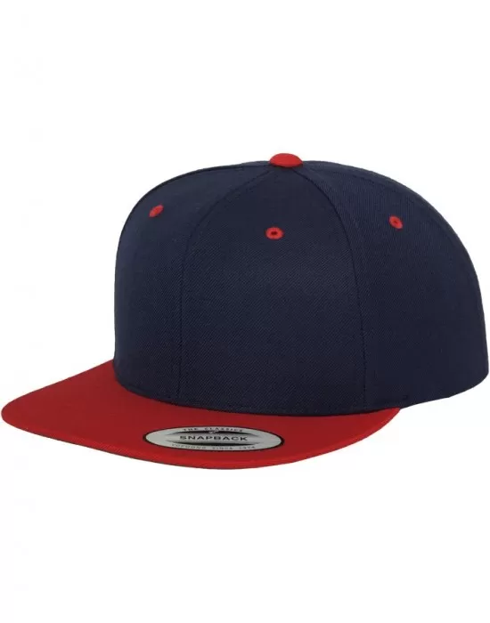 Шапка с козирка в тъмносиньо Mister Tee Classic Snapback 2-Tone, Шапки с козирка - Hoodstyle.bg