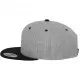 Сива шапка с козирка в черно Mister Tee Classic Snapback 2-Tone, Шапки с козирка - Hoodstyle.bg