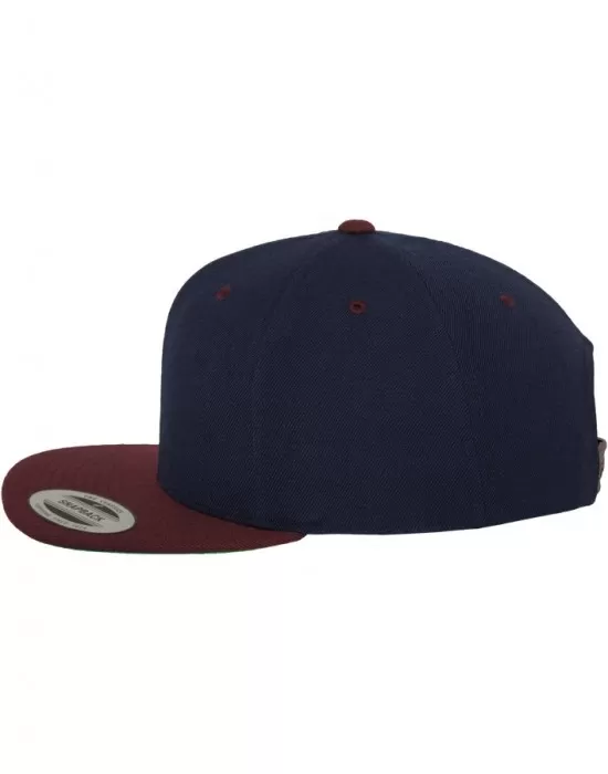 Шапка с козирка в тъмносиньо Mister Tee Classic Snapback 2-Tone, Шапки с козирка - Hoodstyle.bg
