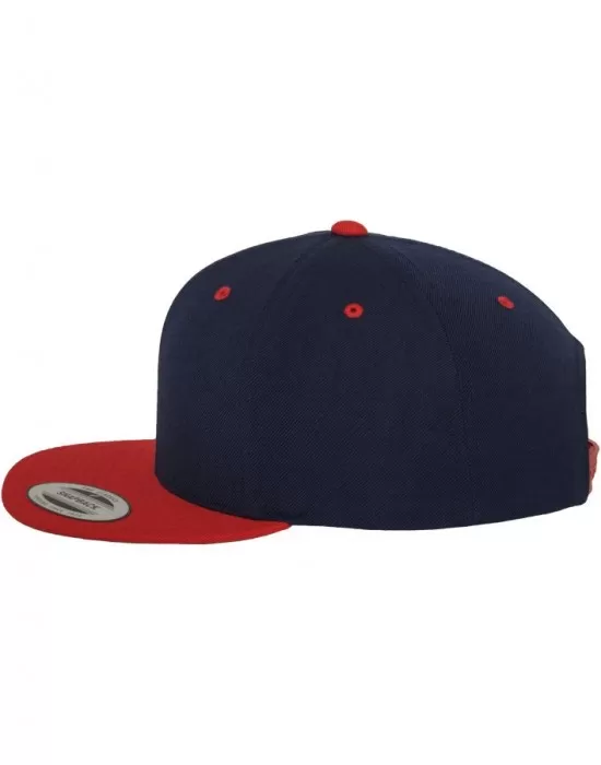 Шапка с козирка в тъмносиньо Mister Tee Classic Snapback 2-Tone, Шапки с козирка - Hoodstyle.bg