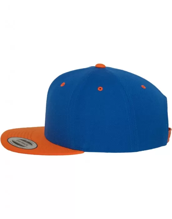 Шапка с козирка в синьо Mister Tee Classic Snapback 2-Tone, Шапки с козирка - Hoodstyle.bg