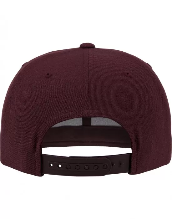 Шапка с козирка в бордо Classic Snapback, Шапки с козирка - Hoodstyle.bg