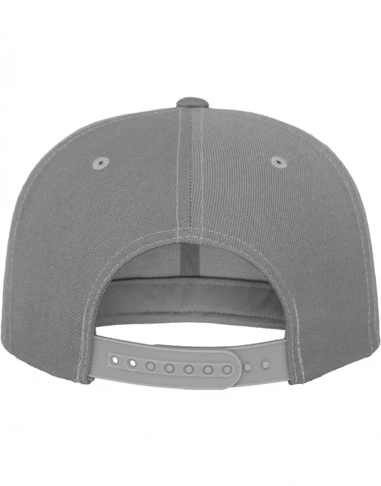 Шапка с козирка в сиво Classic Snapback, Шапки с козирка - Hoodstyle.bg