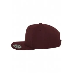 Шапка с козирка в кафяво Classic Snapback