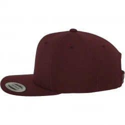 Шапка с козирка в кафяво Classic Snapback