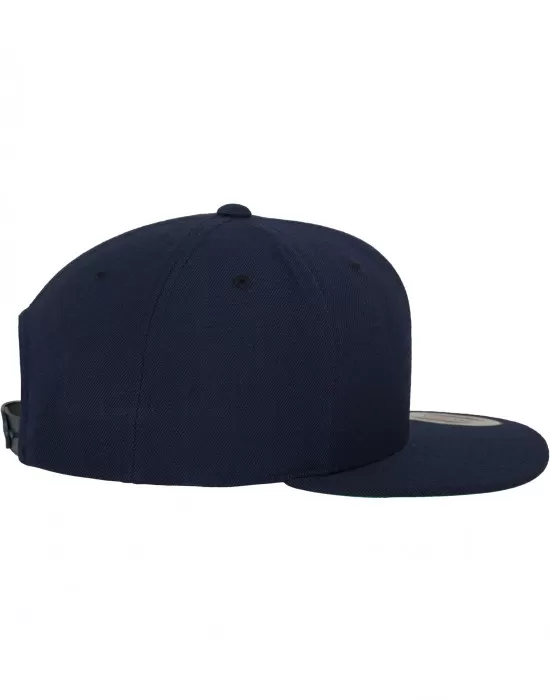 Шапка с козирка в тъмносиньо Classic Snapback, Шапки с козирка - Hoodstyle.bg