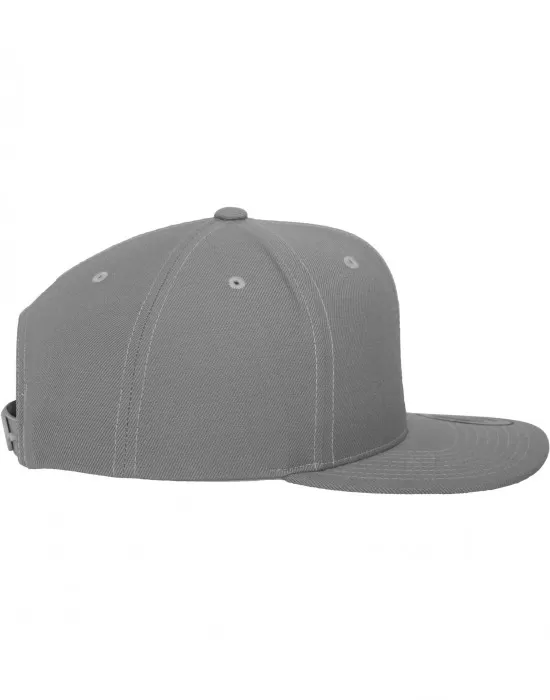 Шапка с козирка в сиво Classic Snapback, Шапки с козирка - Hoodstyle.bg