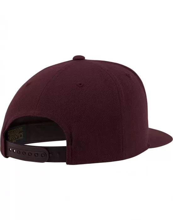 Шапка с козирка в бордо Classic Snapback, Шапки с козирка - Hoodstyle.bg