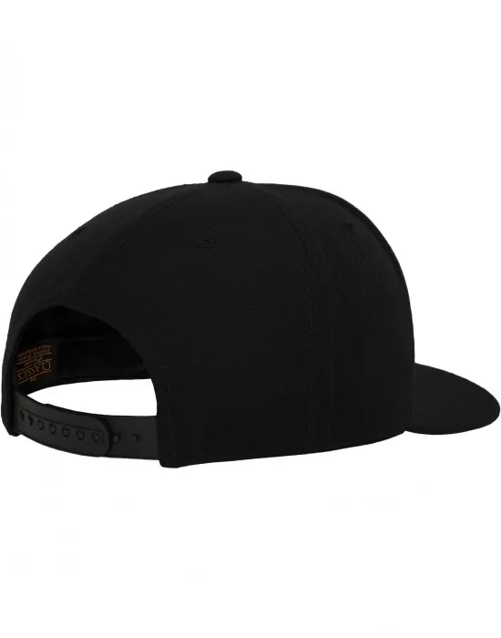 Шапка с козирка в черно Classic Snapback, Шапки с козирка - Hoodstyle.bg