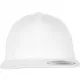 Шапка с козирка в бяло Organic Cotton Snapback, Шапки с козирка - Hoodstyle.bg