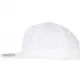 Шапка с козирка в бяло Organic Cotton Snapback, Шапки с козирка - Hoodstyle.bg