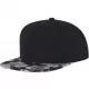 Шапка с козирка в черно Roses Snapback, Шапки с козирка - Hoodstyle.bg