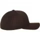 Шапка с козирка в кафяво Flexfit Pinstripe, Шапки с козирка - Hoodstyle.bg