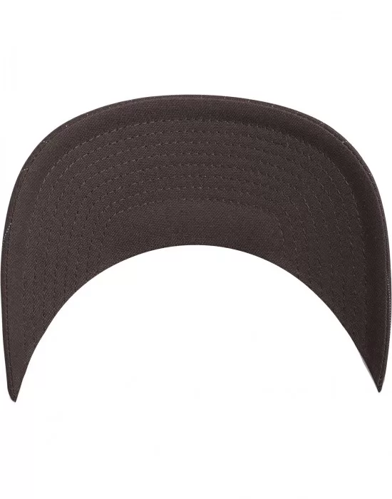 Шапка с козирка в кафяво Flexfit Pinstripe, Шапки с козирка - Hoodstyle.bg