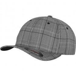 Шапка с козирка в сиво Flexfit Glen Check