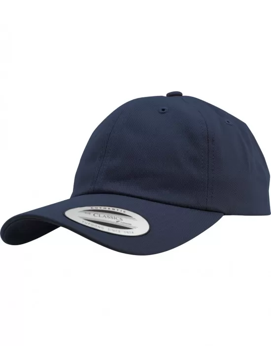Шапка с козирка в тъмносин цвят Low Profile Cotton Twill, Шапки с козирка - Hoodstyle.bg