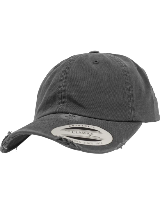 Low Profile Destroyed Cap darkgrey one size