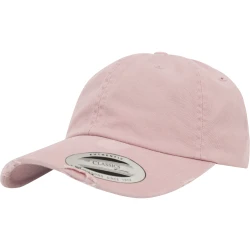 Шапка с козирка Low Profile Destroyed Cap pink one size