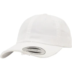 Шапка с козирка Low Profile Destroyed Cap white one size