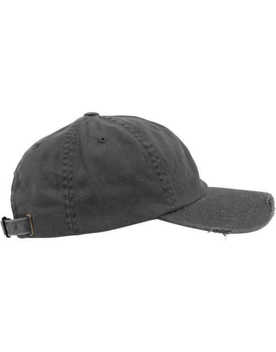 Low Profile Destroyed Cap darkgrey one size
