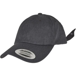 Шапка с козирка Satin Bow Dad Cap darkgrey one size