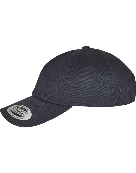 Low Profile Organic Cotton Cap darknavy one size