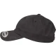 Peached Cotton Twill Dad Cap black one size