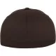 Шапка с козирка в кафяво Flexfit Wooly Combed, Шапки с козирка - Hoodstyle.bg