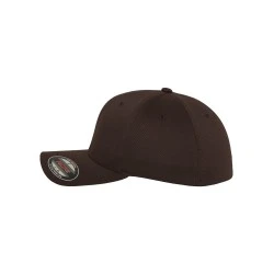 Шапка с козирка в кафяво Flexfit Wooly Combed 
