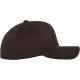 Шапка с козирка в кафяво Flexfit Wooly Combed, Шапки с козирка - Hoodstyle.bg