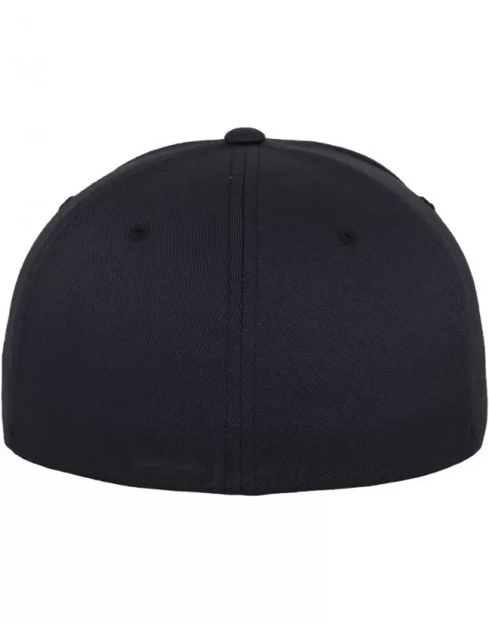 Шапка с козирка  в тъмносиньо Flexfit Wooly Combed, Шапки с козирка - Hoodstyle.bg