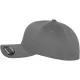 Шапка с козирка в сиво Flexfit Wooly Combed, Шапки с козирка - Hoodstyle.bg