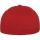 Шапка с козирка в червено Flexfit Wooly Combed, Шапки с козирка - Hoodstyle.bg