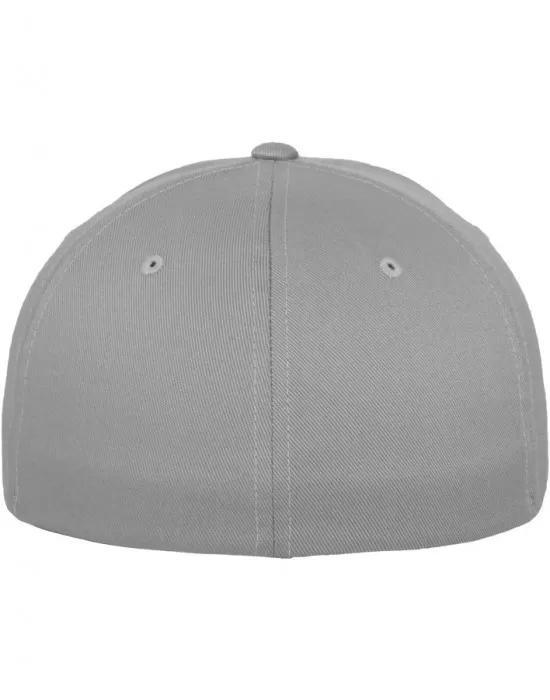 Шапка с козирка в сиво Flexfit Wooly Combed, Шапки с козирка - Hoodstyle.bg