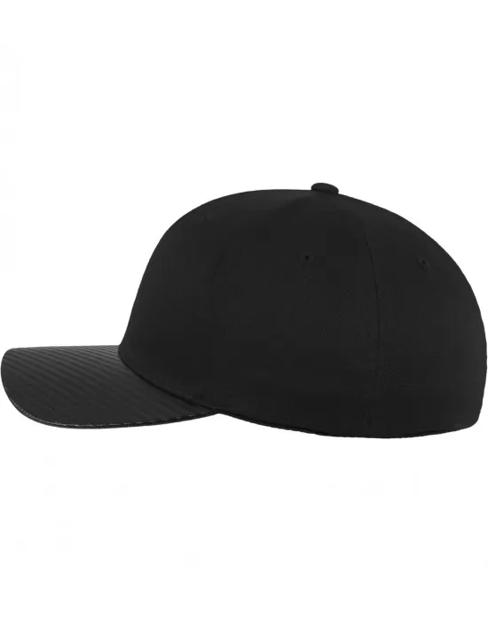 Шапка с козирка изчистена черна Carbon Flexfit, Шапки с козирка - Hoodstyle.bg