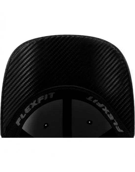 Шапка с козирка изчистена черна Carbon Flexfit, Шапки с козирка - Hoodstyle.bg