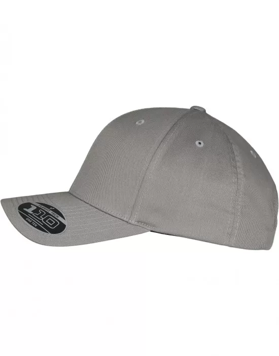 Шапка с козирка в сиво Flexfit Wooly Combed Adjustable, Шапки с козирка - Hoodstyle.bg
