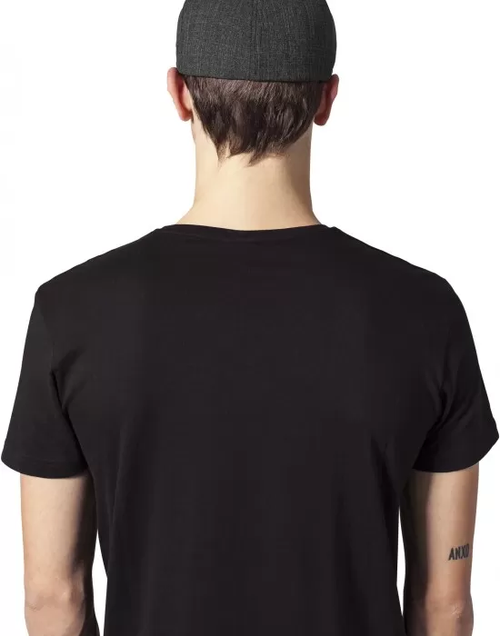Шапка с коризка черна Fine Melange Flexfit black, Шапки с козирка - Hoodstyle.bg