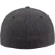 Шапка с коризка черна Fine Melange Flexfit black, Шапки с козирка - Hoodstyle.bg