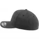 Шапка с коризка черна Fine Melange Flexfit black, Шапки с козирка - Hoodstyle.bg